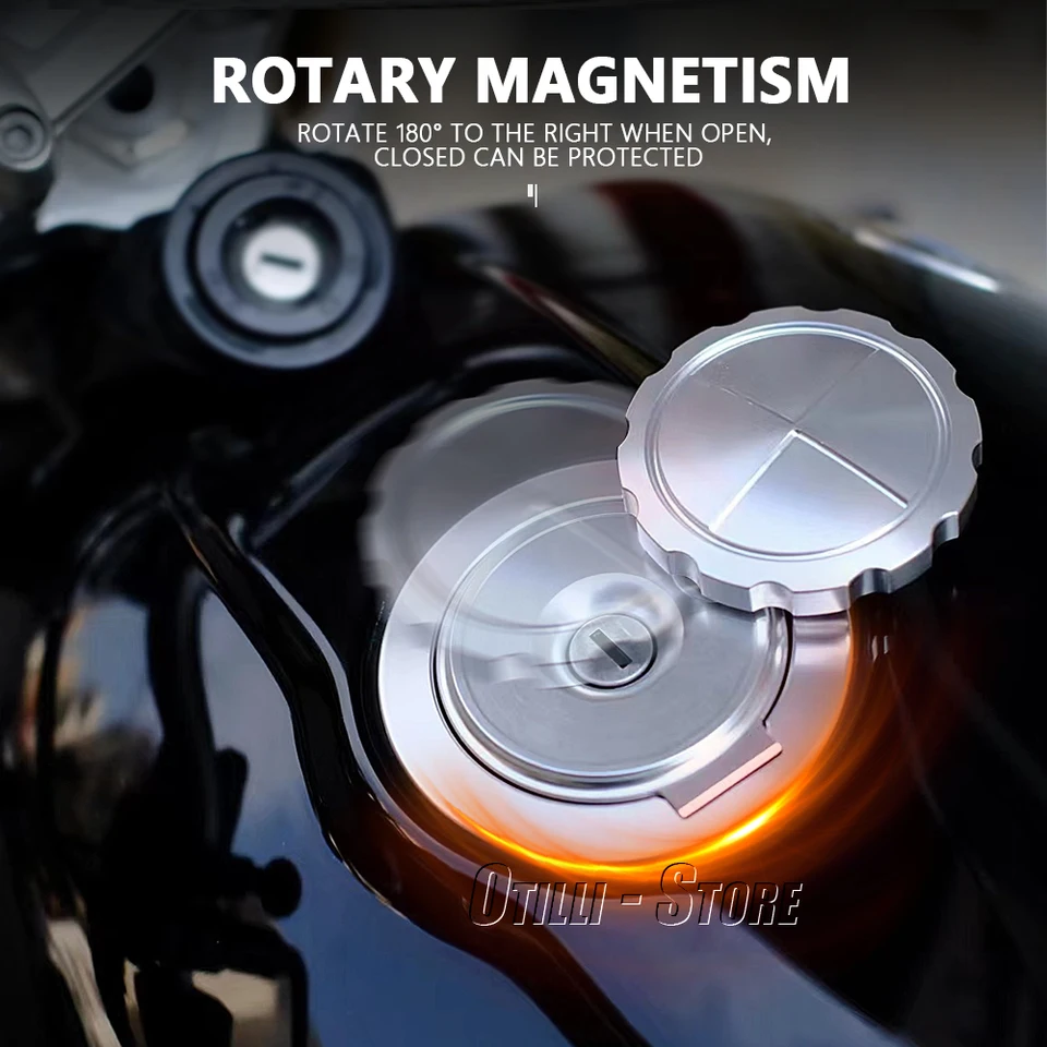 Bouchon De Remplissage D'huile En Aluminium CNC Pour BMW R NineT (2014-2019) - Couleur Or - Accessoire Custom Moto