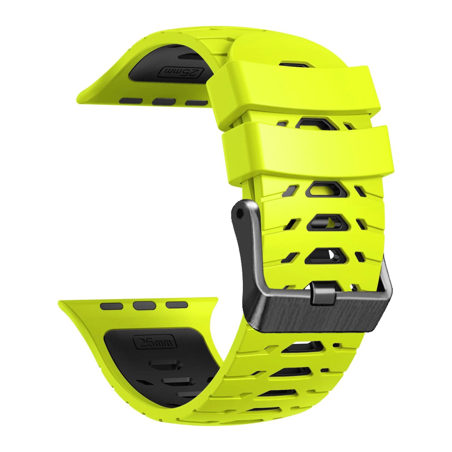 Silicone Activewear Watch Strap - Multi-Size Flexible Wristband