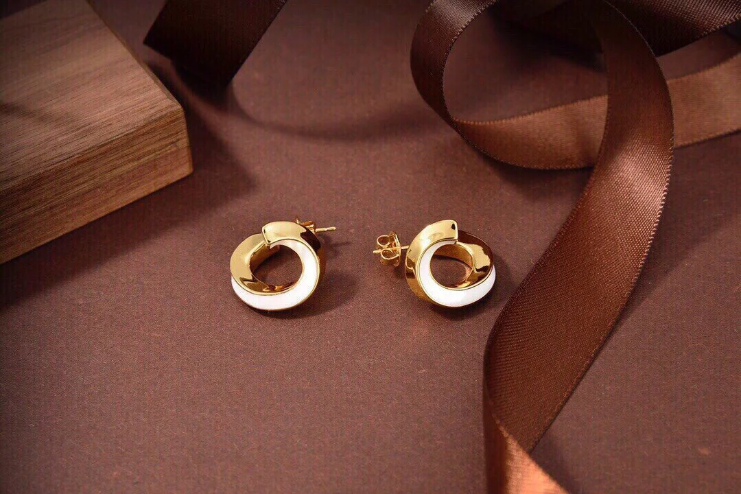 2022 Hot Distinctive Design Earrings Earrings Simple And Generous Fashion Versatile Golden Banquet ExquisiteJewelleryEar Studs