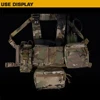 VULPO Tactical Medical First Aid Kit IFAK Pouch MOLLE Rapid Deployment Emergency Bag Outdoor Hunting Tool Bag 6
