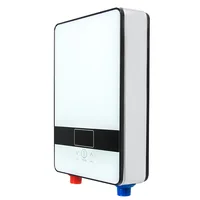 Chauffe-eau électrique instantané, petit, rapide, à température constante, idéal pour la douche domestique ou les locations. 5