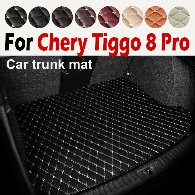 

Коврик для багажника автомобиля Chery Tiggo 8 Pro 7-Seat 2022 2023, автомобильные аксессуары на заказ, украшение интерьера автомобиля
