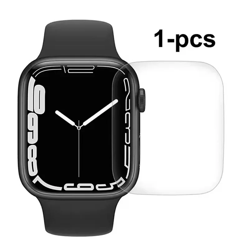 Захист екрану для Apple Watch Series 9 8 7 SE 6 5 4 Ultra 3 2 1 49 мм 45 мм 41 мм 44 мм 40 мм 42 мм 38 мм Захисна плівка