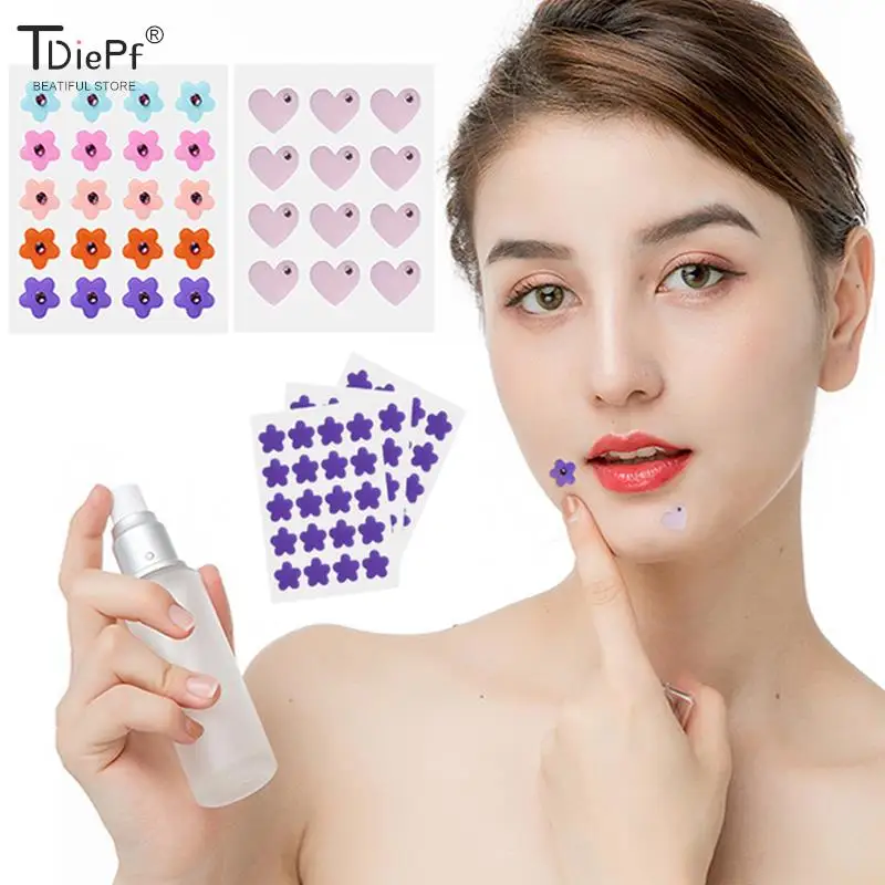 

1Sheet Heart Butterfly Invisible Acne Removal Pimple Patch Beauty Acne Tool Pimple Originality Concealer Face Spot Beauty Makeup