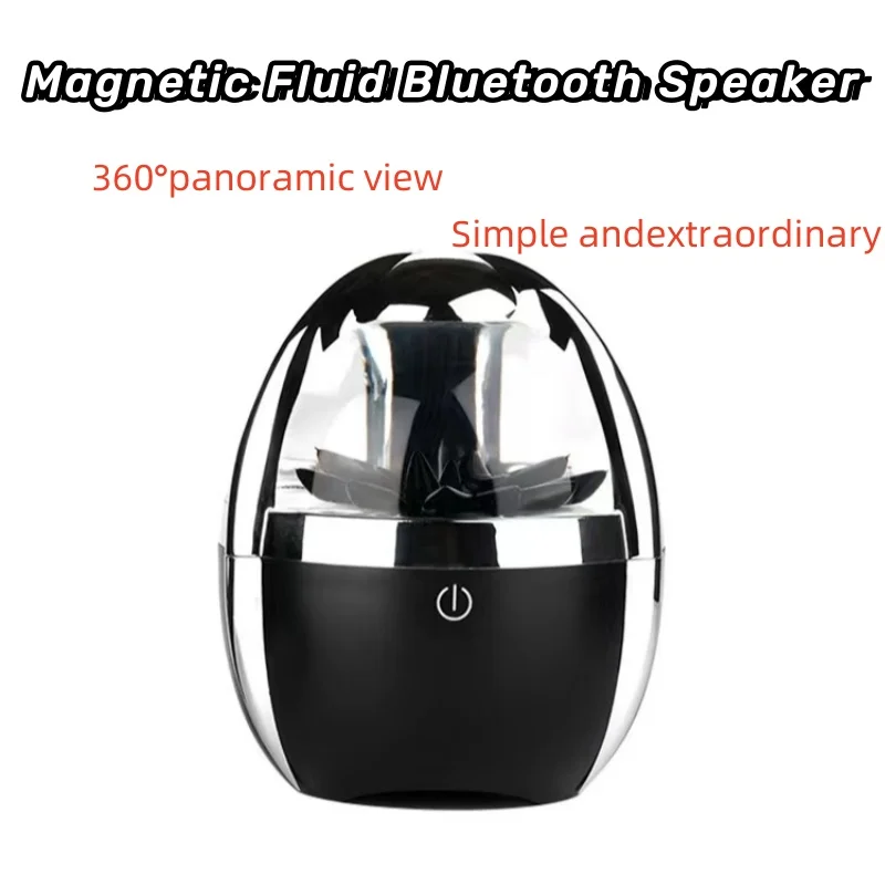 

Portable Computer Desktop Bluetooth Speaker Decompression Magnetic Fluid Music Rhythm Karaoke Game Speaker Gift Caixa De Som