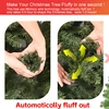 Advanced Christmas Tree 6FT Steel Wire Memory Tree Branches Holiday Parties Green Memory Wire Christmas Tre 4
