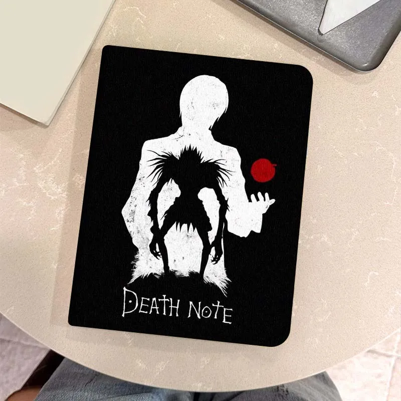 Anime-Inspired Cool Art Tablet Case - Death Note Design