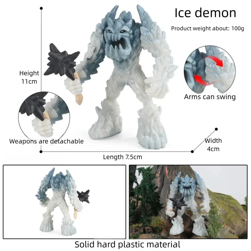 דגם מפלצת דרקון מיתולוגי מודל פעולה של חיות ריאליסטיות דינוזוארים דמון מודל PVC אוסף ילדים צעצוע בנים מתנה