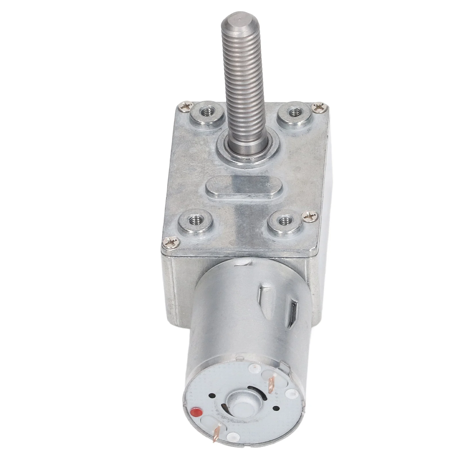 감속 모터 4632 370 M8 X 33mm 알루미늄 황동 내마모성 저소음 66RPM 터보 웜 기어드 모터 도어 오프너용