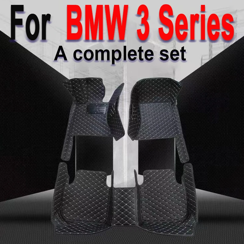 

Custom 3D Car Floor Mats for BMW 3 Series F30 F31 Touring F34 GT G20 2020-2023 Interior Accessories Carpet Artificial Leather