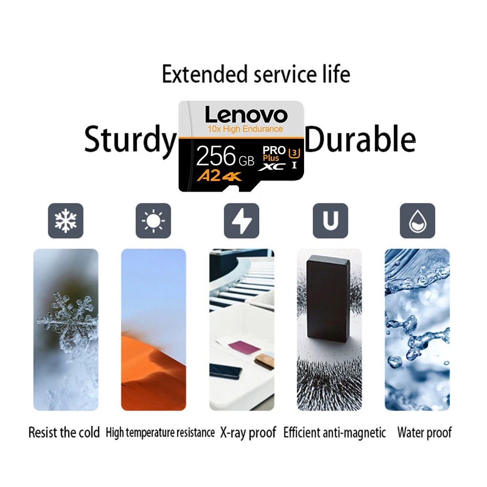 Cartes mémoire Lexar pour téléphones avec différentes capacités - Test