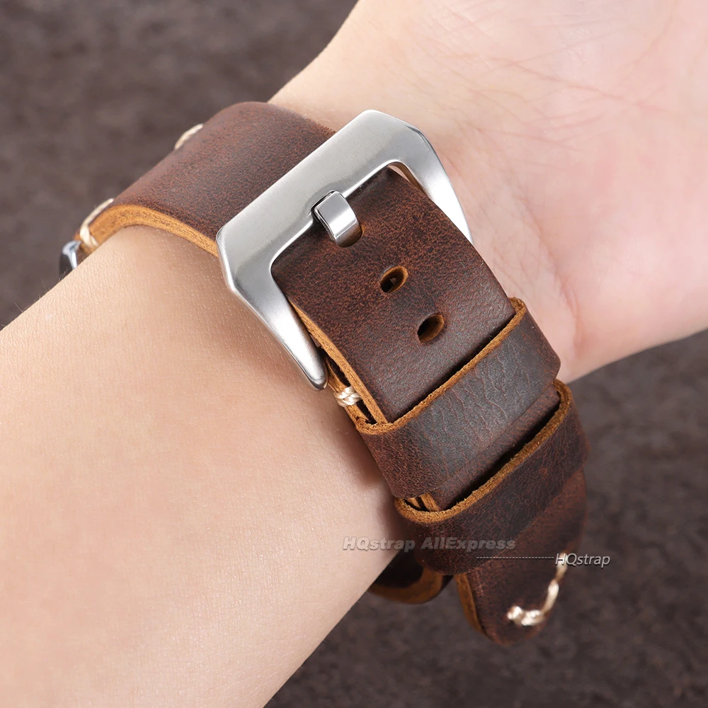 Vintage Leather Strap - Classic Business Band