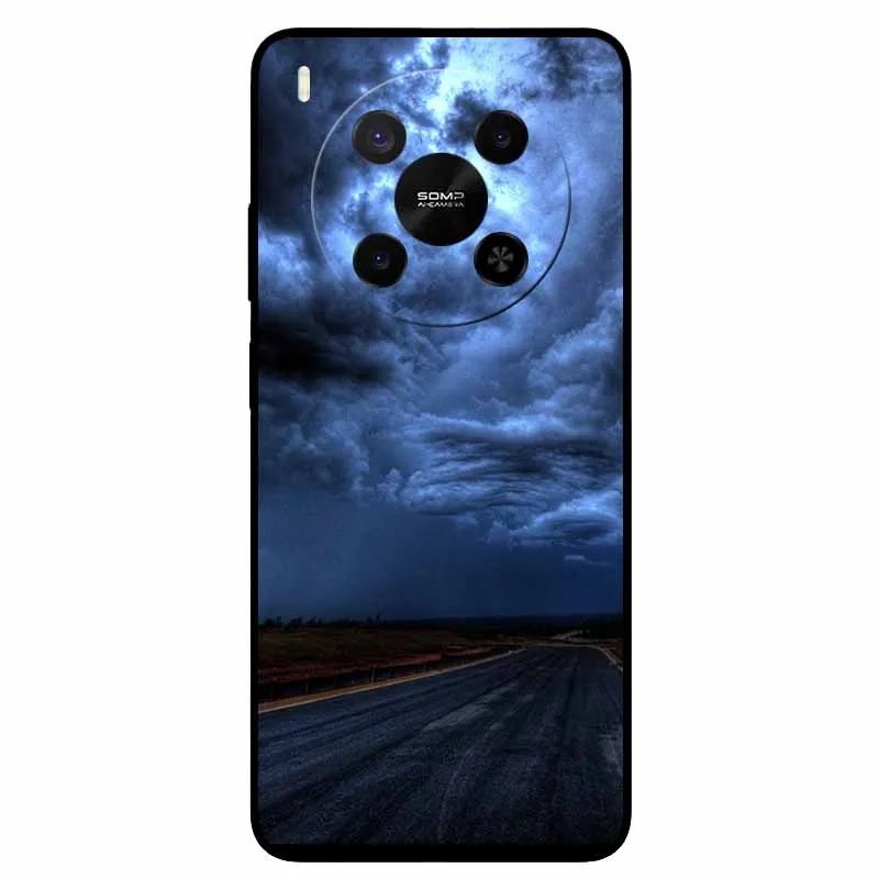Black TPU Silicone Back Cover Case