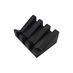 Silicone Soap Dispenser and Storage Rack with Tilt Drain (Black)