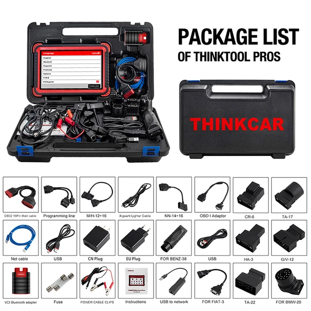 Thinkcar Thinktool Pros Pro Upgrade Full System OBD2 Diagnostic Scanner  Automotive OBD Auto Diagnostic Tool Car OBD2 Scanner - AliExpress