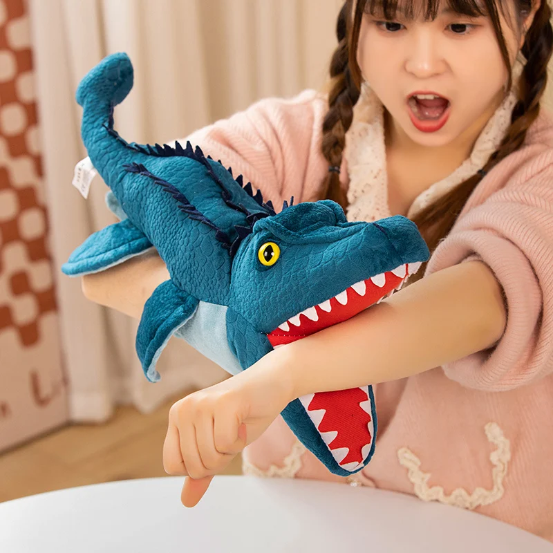 Kawaii Plush Finger Puppets - Educational Stuffed Animal Toys for Kids