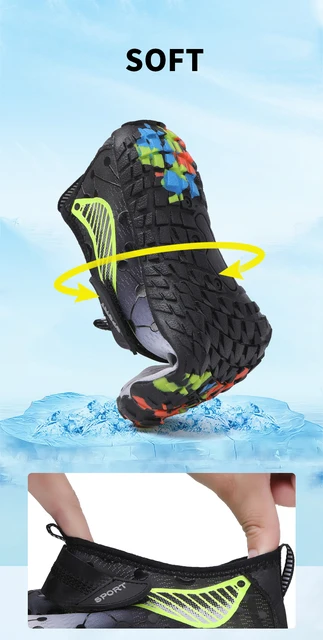 Ciabatte Bimbo Mare Scarpe A Piedi Nudi In Versione Larga Ragazzi