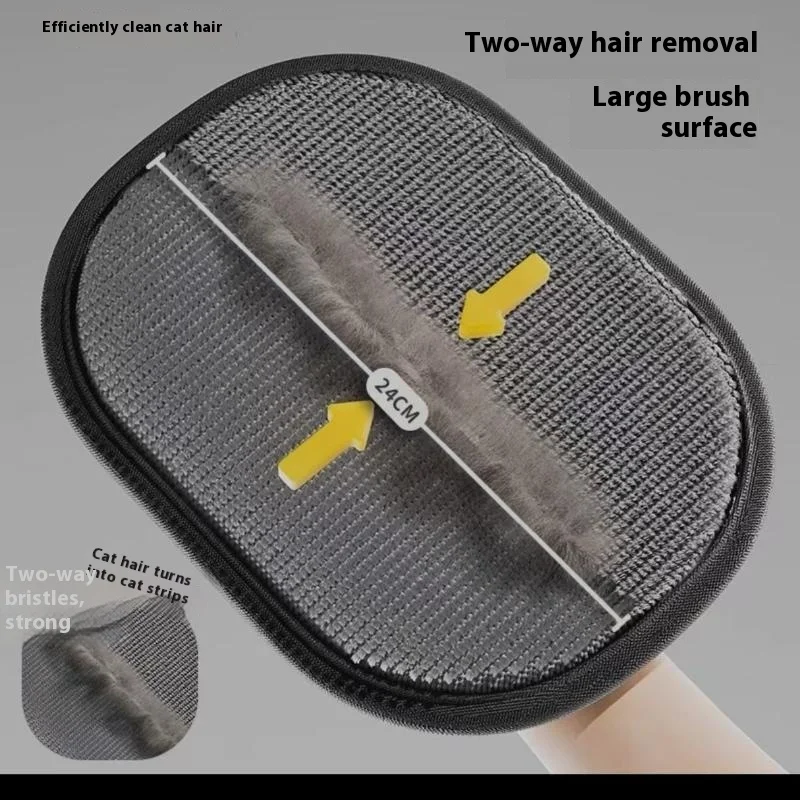 Description Picture 5 of itemUpgraded Two-Sided Pet Grooming Glove for Fur Removal and Carpet Cleaning