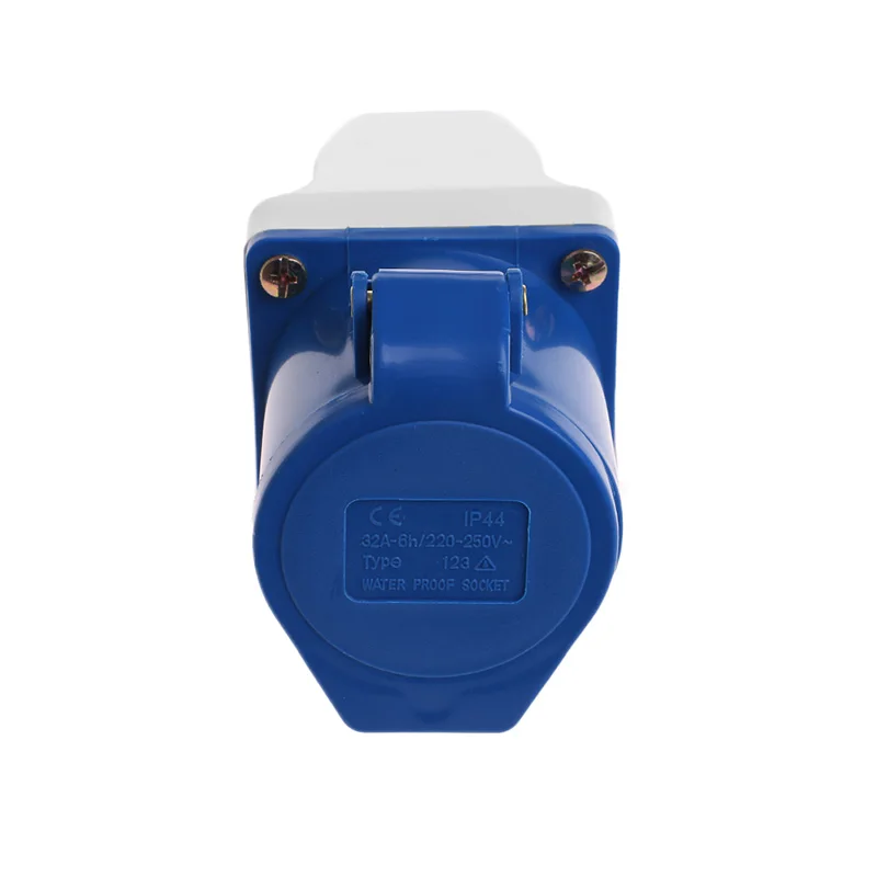 32 Amp 3    220v-250 Ʈ ٶ ߵ IP44  2P + E 32A,  ׼