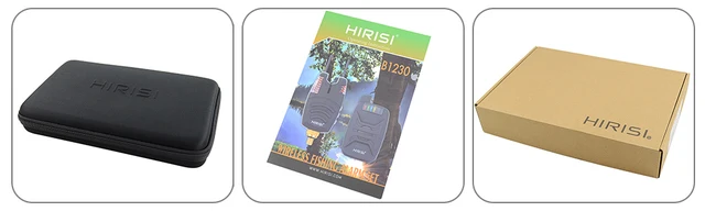 Sougayilang Set Allarmi Da Pesca Wireless | 4 Trasmettitori + 1 Ricevitore | Per Carp Fishing E Notte - Foto 6