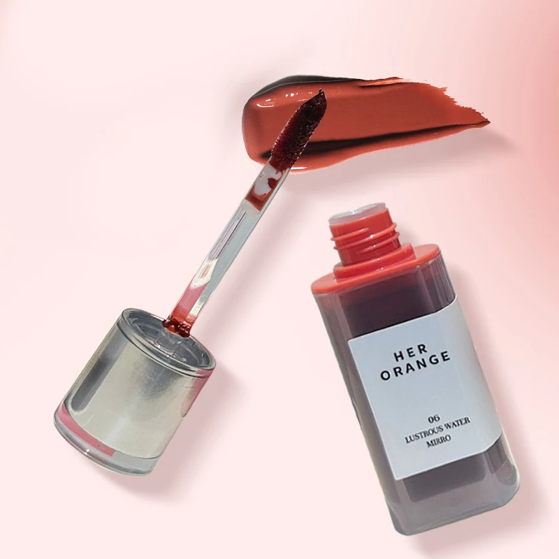 HERORANGE Crystal Gloss Lip Lacquer Long-Lasting Hydration Non-Sticky Glass-Like Shine Affordable