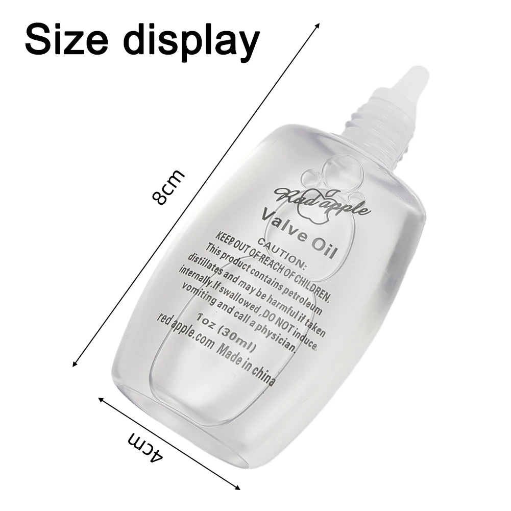 30ml Valve Oil For Brass Instruments Trumpet Saxophone Clarinet Flute Horn Lubricant Beginners Professionals Brass Instruments