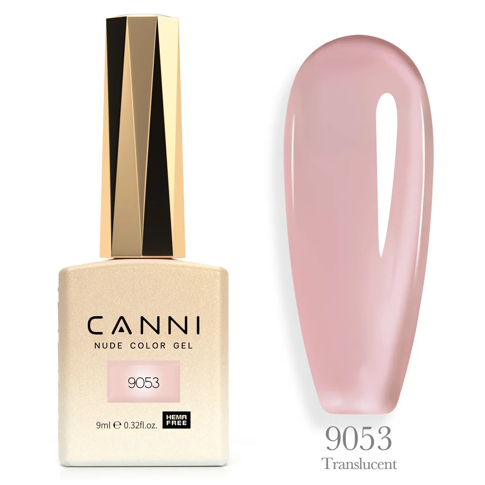 Canni HEMA-Free TPO-Free Transparent Nude Jelly Nail Gel Lacquer - 9ml