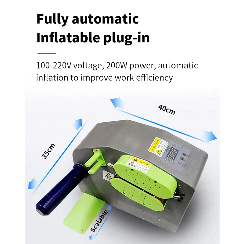 110V/220V Air Cushion Machine Inflator Air Column Bag Automatic Filling Pillow Bag Bubble Machine Bubble Film