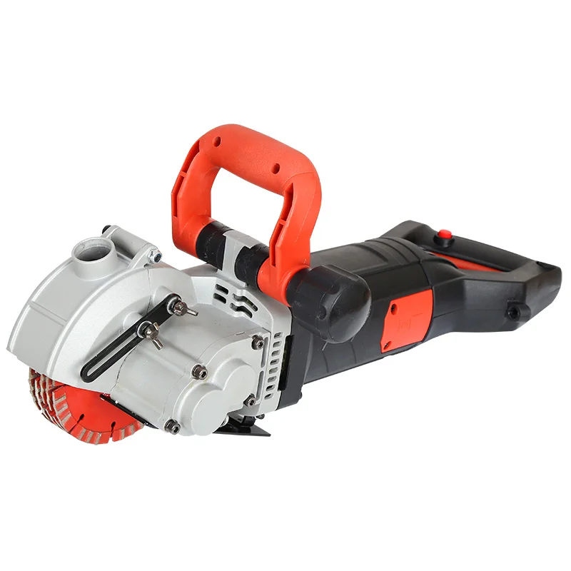 

4800W Wall Slotting Machine Electric Wall Chaser Brick Groove Cutting Machine Steel Concrete Cutter Depth 42MM Width 42MM