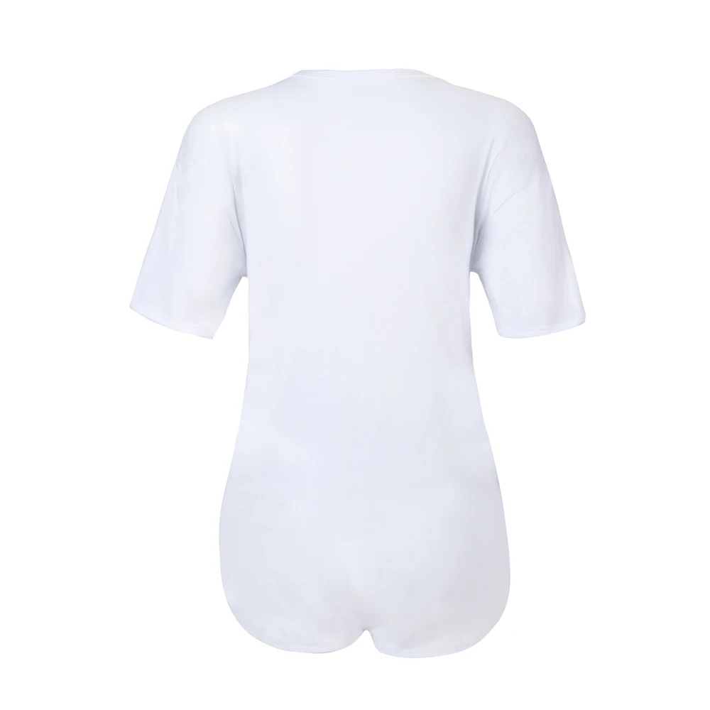 Adult Baby Cotton Onesie Pajamas Snap Crotch Bodysuit ABDL