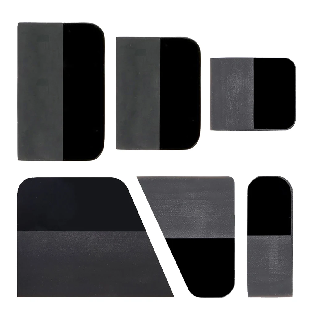 CNGZSY Carbon Fiber Film Install Squeegee Vinyl Car Wrap PPF Rubber Scraper Glass Window Tinting Household Cleaning Tool T24