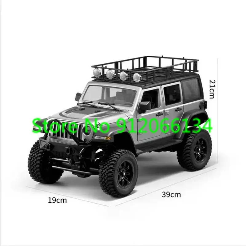 Smart Auto Lighting Remote Control Truck Vehicle 1:12 4WD 45° Climb Crawler Off Road Chassis Speed AdjustmentRC Truck Car Model 6