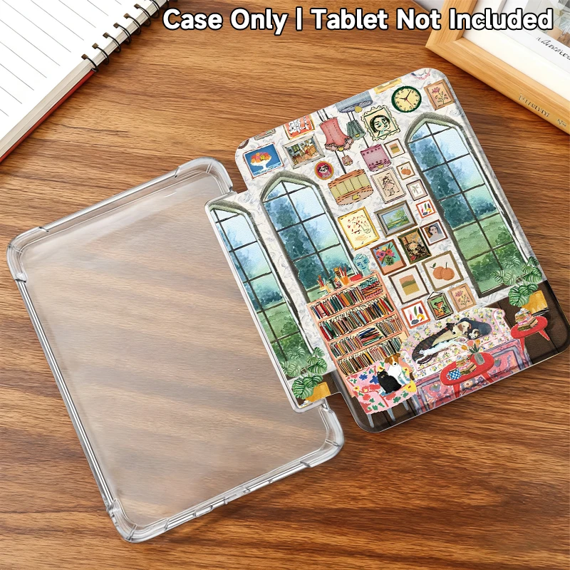 Deluxe Universal Kindle Case - Shockproof, Sleep/Wake Function, Complete E-Reader Protection