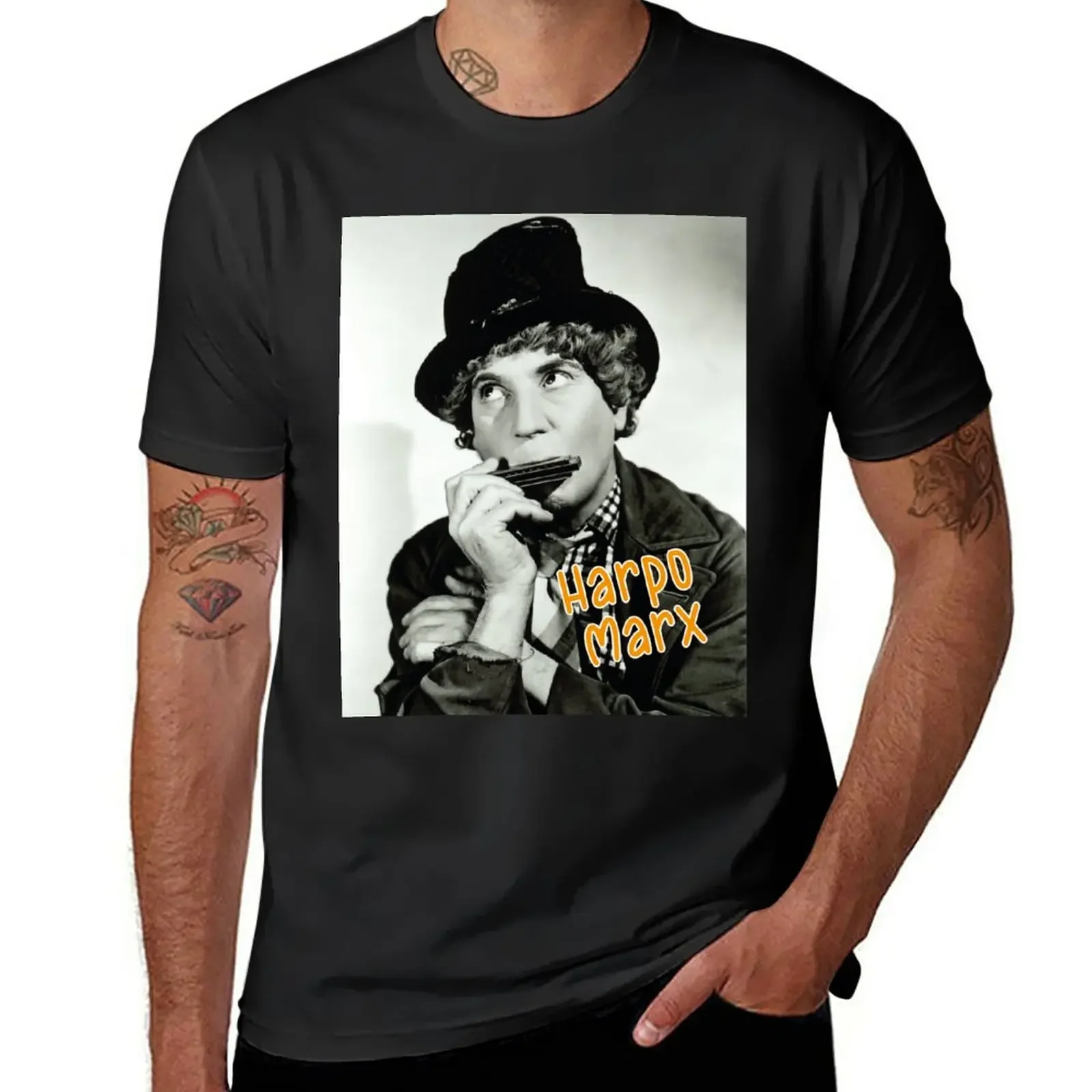

Harpo Marx T-Shirt quick drying boys whites t shirt men