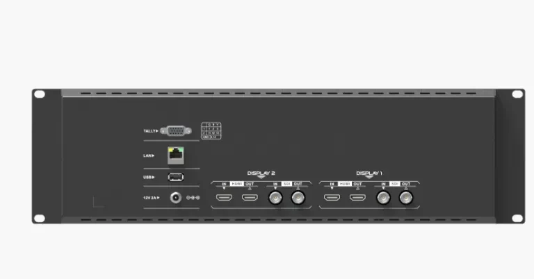Lilliput RM-7029S Monitor 7 Inch 3G-SDI Dual Monitor 3RU Rack-Mounted Metal Housing