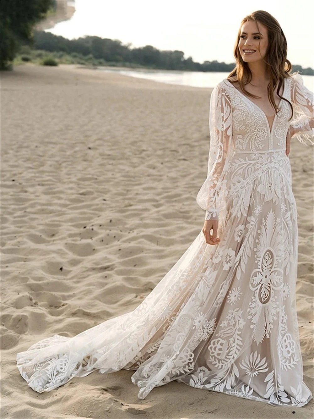 Рисунок 4 - Женское кружевное свадебное платье It's yiiya