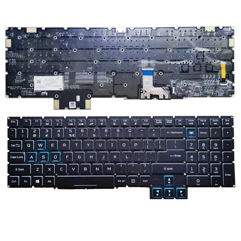 Ph717-71 Tastiera Retroilluminata Us/Uk/Spanish/Po Per Acer Predator Helios 700 Ph717-71-7091 Ph717-71-92A7 Ph717-71-95Q9 Ph717-71-75Rx