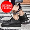 Men Sneakers Elevator Shoes Man Breathable Sports Casual Board Shoes Comfortable Platform Men Hidden Inner Heightening Shoes 8cm 2