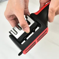 Kitchen 4Segment Knife Sharpener Household Multi-Functional Hand-Held Three-Purpose Black Sharpening Stone - Image 17