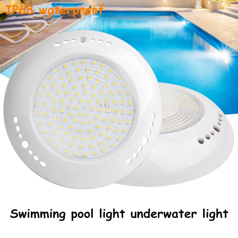 12w 18w Underwater Light  Pool Led Ip68 Water Fountain Lights Swimming Pool  Accessories 12v 24v Water Features Outdoor Pond Led f01s waterproof cables 12 led night vision lights ip68 fishing camera accessories white lights hd underwater fishing camera