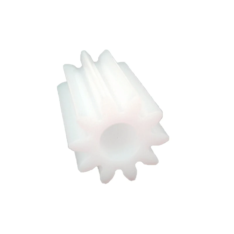 Pom Gear gear wheel plastic 0.5 Mold 8/9/10/12/14/16/18 Teeth Plastic Nylon Tight Pinion Spur Nylon Gear OEM motor gear transmission gear electric bike gear cassette deck tape gear electric chain saw gear