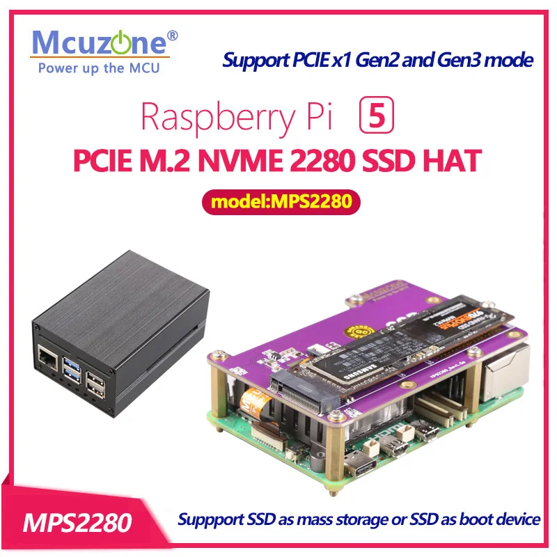 SSD Freenove 512GB M.2 NVMe Per Raspberry Pi 5 – Velocità Fino A 800 MB/s, Compatibile PCIe 2.0/3.0, Per NAS E Sistema