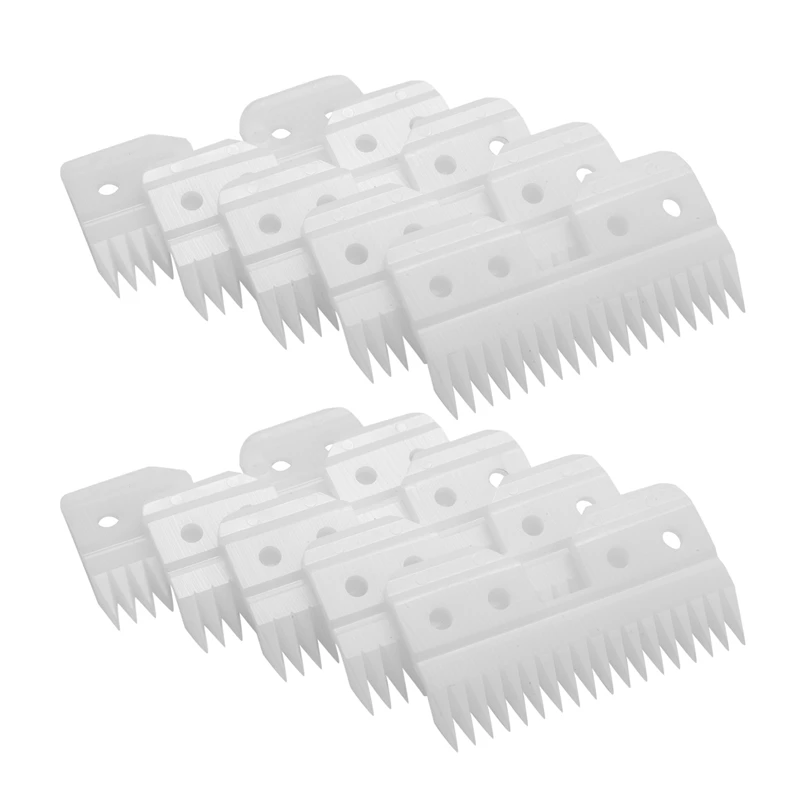 10PcsLotReplaceableCeramic18TeethPetCeramicClipperCutting