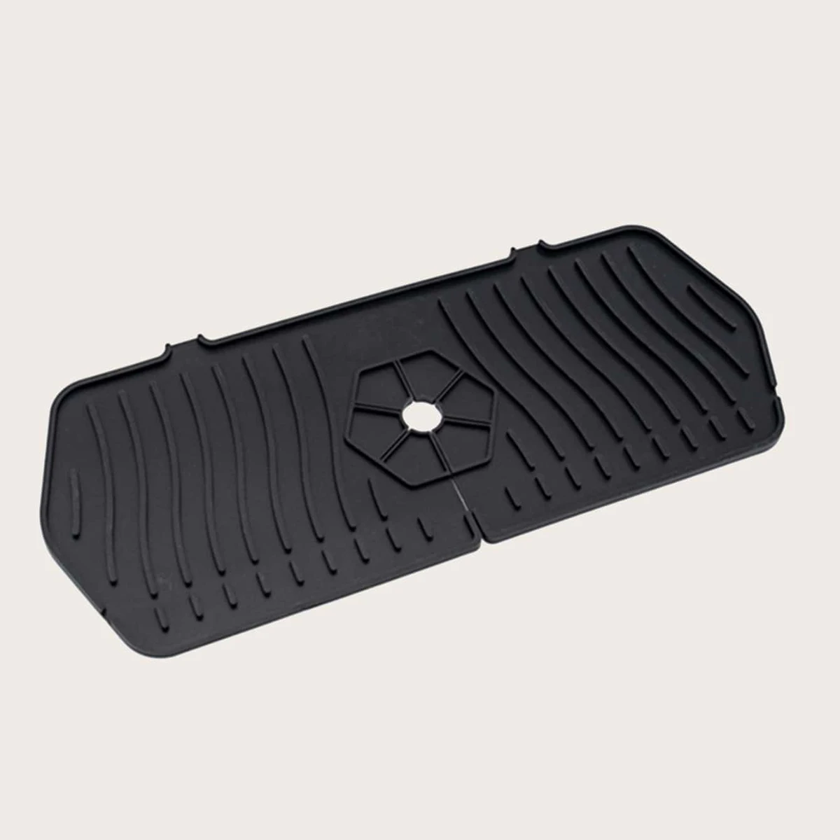 1 pc - Kitchen sink silicone splash proof drain pad