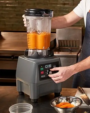 Description Picture 3 of itemCommercial BB300 Blade 1 HP Blender Toggle Switch Controls with Pulse feature with 48 oz BPA Free Copolyester Stacking Container
