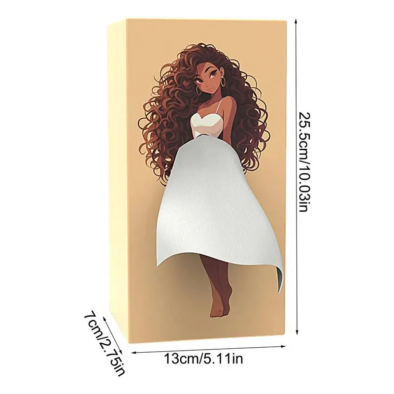 Home Tissue Box Holder Lady Skirt Short Skirt Girl Tissue Box Tissue Cover For Countertop Living Room Bedroom 6