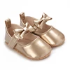 Fashionable Series Baby Shoes Girl Baby Cute Bow PU Princess Shoes Soft Cloth Sole Comfortable Walking Shoes Spring and Autumn 2
