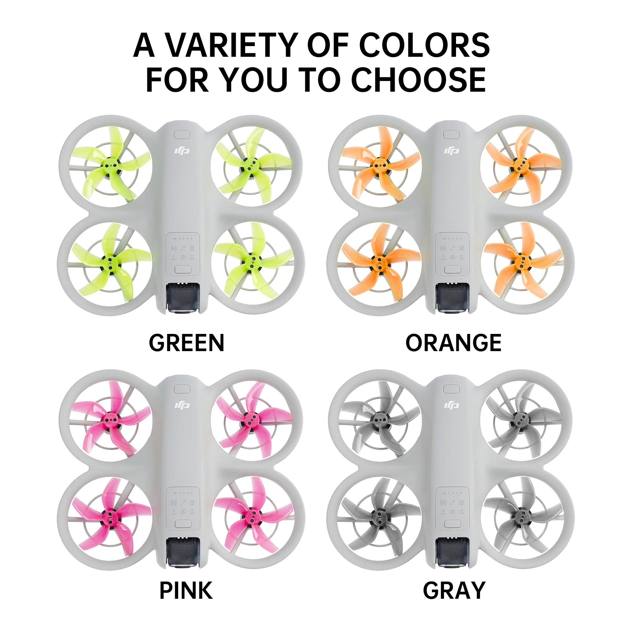 RCSTQ Five leaves for Neo Propellers Colored Props Quick Release Props Paddle B