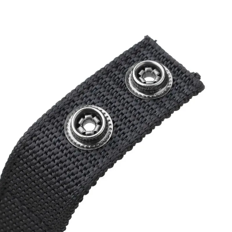 Outdoor Camping Belt Buckle Heavy Duty Nylon Webbing Molle Belt Keeper Strap Outdoor Buckle Strap Tool Accessories 2/4Pcs tent rope buckle tactical buckle metal g hook buckle