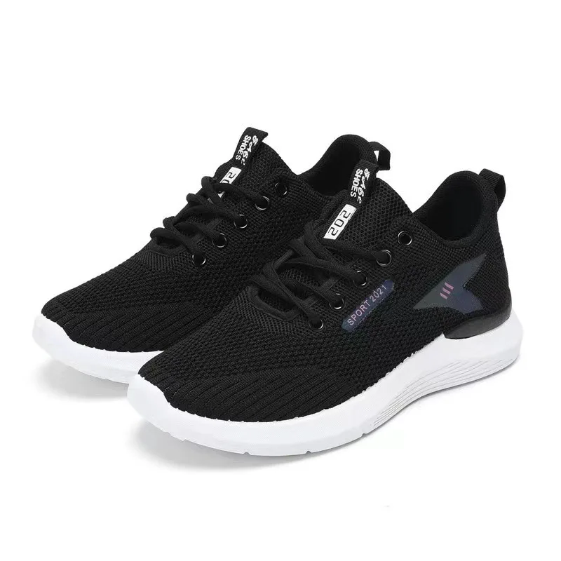 Spring 2023 Women's Shoes Sports Shoes Women's Lightweight Soft Sole Women's Running Shoes Student Lace Up Casual Shoes